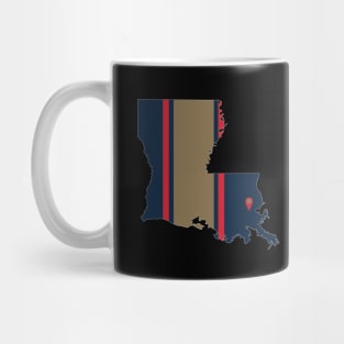 New Orleans Basketball Mug